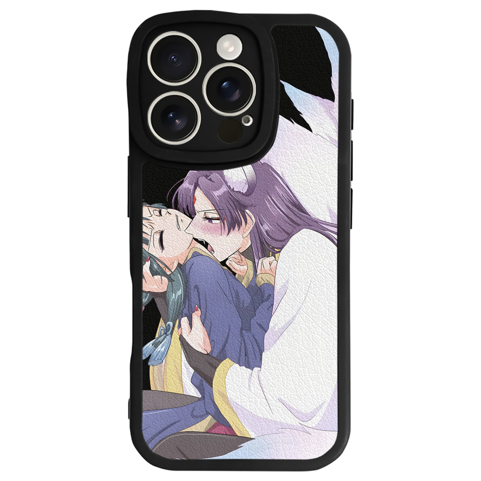 （画像用） 薬屋のひとりごと The Apothecary Diaries 【iPhone 16シリーズ対応】シリコンスマホケース（レザー調） 材質：シリコン